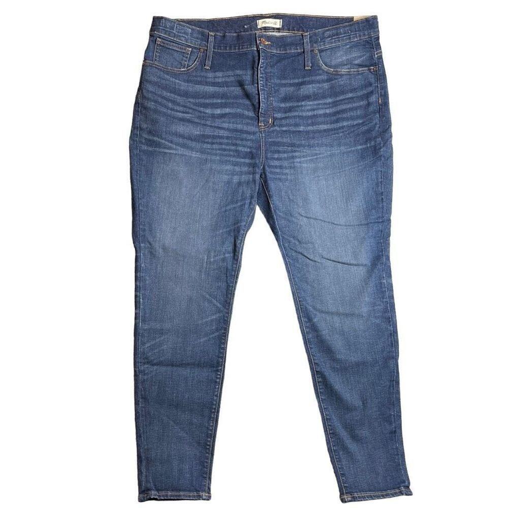 Madewell Womens High Rise Skinny Jeans‎ Size 36 Plus